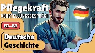 How to Get a Caregiver Job in Germany? | Job Interview in German | B1-B2 Deutsch Lernen