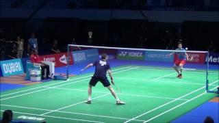 Play of the day, best rally of the men's final Dubai 2016