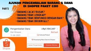 [PART2] CARA PENGEMBALIAN BARANG & DANA DI SHOPEE | CARA RETURN PAKET DI SHOPEE | TUTORIAL SHOPEE