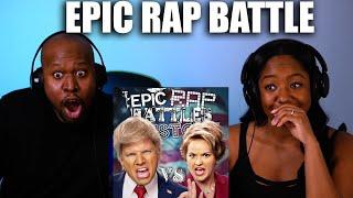 Insane Reaction  To Epic Rap Battle - Hilary Clinton vs Donald Trump