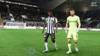 FC 24 Gameplay | Newcastle United - Borussia Dortmund | Champions League - 2023/2024