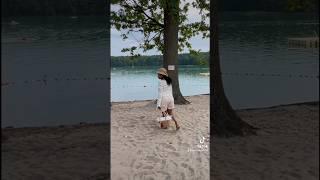 Cubana en la PLAYA en ALEMANIA  #alegriascubitavlogs  #latina #shorts  #playa