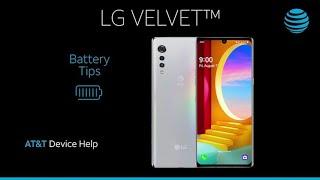 Learn about Battery life of the LG Velvet 5G | AT&T Wireless