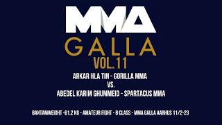 Arkar Hla Tin (Gorilla MMA) Vs. Abedel Karim Ghummeid (Spartacus MMA)