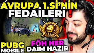 AVRUPA 1.SİNİN FEDAİLERİ !! HİLEYE KARŞI FURY PUBG Mobile