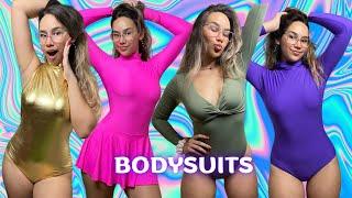 BODYSUITS CON ESTILO Speerise  Leotards Try-On Haul + Review | Trendy Dancewear and Shorts