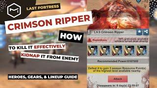 How to Effectively Kill a 【Crimson Ripper】 With T9 and Steal From Your Enemy