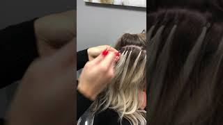 I-Tip Hair Extension Move-Up Process