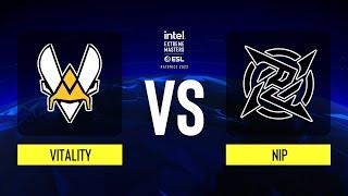 Vitality vs. NiP - Map 1 [Mirage] - IEM Katowice 2023 - Upper bracket