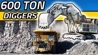 600-Ton Liebherr Excavator in Australian Mine