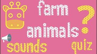 Farm Animals Sounds!