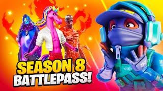 *NEW* SEASON 8 BATTLEPASS! (TIER 100 UNLOCKED)