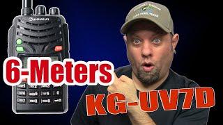 Wouxun KG-UV7D 2M/6M Handheld | Analog Ham Radio