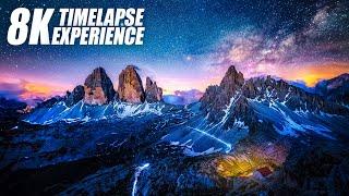 Unique Timelapse Experience in 8K VIDEO ULTRA HD 60FPS