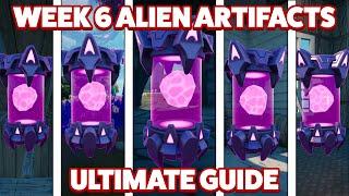 ALL Week 6 Alien Artifact Locations + Timestamps!