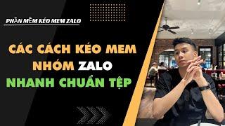 Các cách kéo mem nhóm Zalo Full 1000 thành viên nhanh nhất 2024