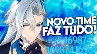 Neuvillette F2p Voltou MAIS FORTE em Natlan com NOVO TIME!! BUILD ATUALIZADA 2025 | Genshin Impact