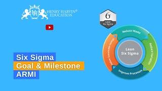 Six Sigma Goal & Milestone | Best Lean Six Sigma Black Belt Tutorial For Beginners | @henryharvin