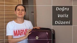 Doğru Valiz Düzeni Nasıldır? | Kıyafet Katlama Teknikleri