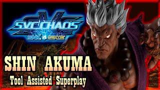 【TAS】SVC CHAOS - SNK VS CAPCOM - SHIN AKUMA REMAKE