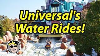 All the Water Rides at Universal Studio's Islands of Adventure | Ripsaw Falls | Bilge Rat Barges