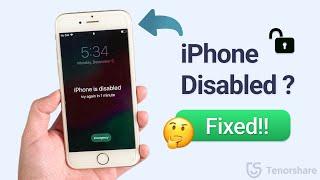 iPhone Disabled Connect to iTunes | How To Unlock Any iPhone Disabled  2024