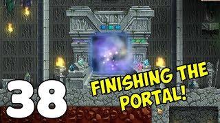 Finishing the portal! | Craft The world Let's Play | E38