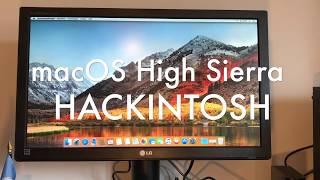 macOS High Sierra Hackintosh Guide: USB Install + Clover APFS + custom About This Mac!