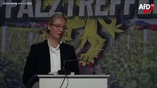 AfD-Pfalztreffen: ReLive mit Alice Weidel, Sebastian Münzenmaier, René Aust
