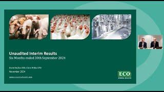 ECO Animal Health - Investor Presentation (Interim Results) - December 2024