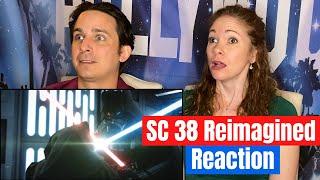 Star Wars SC 38 Reimagined Darth Vader vs Obi-Wan Kenobi Reaction