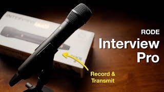 Great-Sounding Interview Mic with INTERNAL RECORDING – Rode Interview Pro