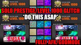 *NEW* AFK LEVEL 1000 GLITCH! FULL GODMODE/CAMO/UNLIMITED XP GLITCH! BO6 GLITCHES! BO6 ZOMBIES GLITCH