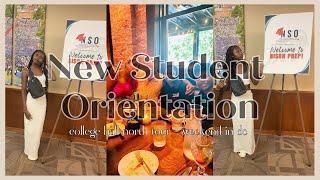 new student orientation, college hall north building tour, dc life | howard university freshman 102