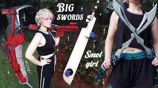 COSPLAY PROP TOUR!  | Big Swords, Armor, & Other Cool Creations 