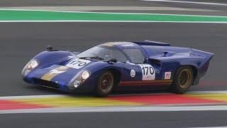 1967-69 Lola T70 Mk3(B) - Monster V8 Chevy Muscle Car Sounds at Spa & Zandvoort 2024!