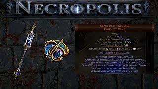 POE 3.24 ~ Testing Out Wisp Support and Grace Of The Goddess