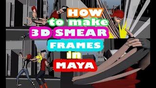 WEBINAR - HOW to MAKE 3D SMEAR FRAMES in MAYA with DAVID HAN | Griffin Animation Academy