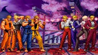 [KOF Mugen] Ryo Sakazaki Team vs King Team