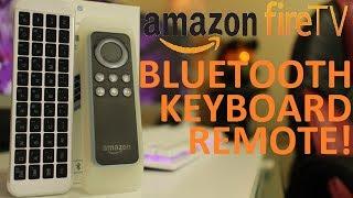 AMAZON FIRE TV 4K KEYBOARD REMOTE review/demo