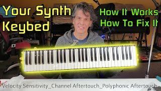 Your Synthesizer Keybed: How It Works, and How to Fix Problems