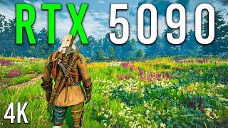 RTX 5090 in The Witcher 3! Nvidia Geforce Graphics Card Test