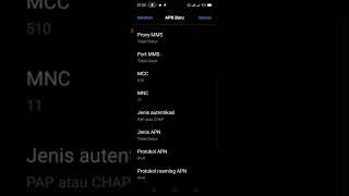 Cara setting APN untuk jaringan Axis