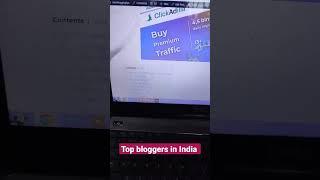 top bloggers in india| highest earning popular blogs #shorts