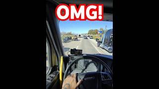 MAJOR ACCIDENT ON THE HIGHWAY CAUGHT ON CAMERA. This happens every day. Look twice for Bikers!