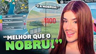 MEIO HOMEM? NOBRUA?  | Free Fire - Andy Ferreira