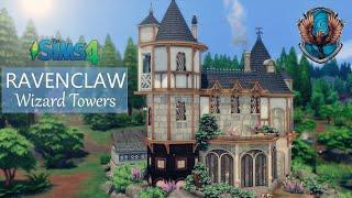 🪄 RAVENCLAW Wizard Towers ‍⬛ (noCC) the Sims 4 | Stop Motion