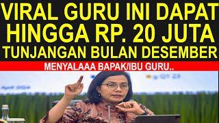 Breaking news viral guru sertifikasi dan non sertifikasi full senyum gaji dan tunjangan 20 Jutaan