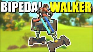 How to Build a Bipedal Walker Using Four-Bar Kinematics!