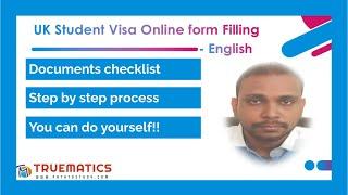 UK student visa application form fill online | step by step | Documents | 2022 | 2023 | India